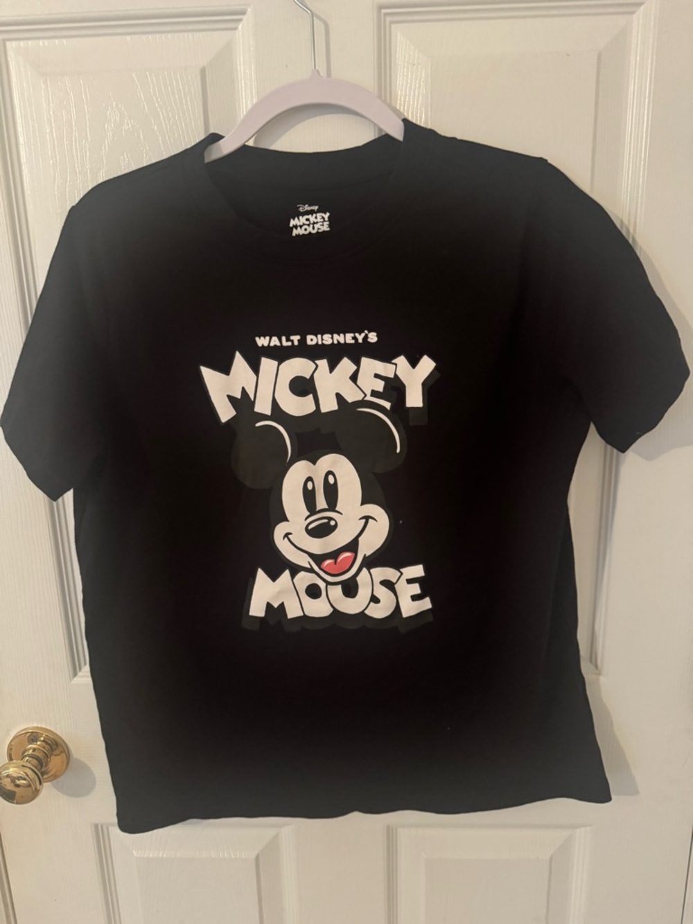 Disney Mickey Mouse Black Graphic T‑Shirt